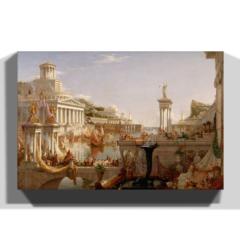 Course of Empire by - Wrapped Canvas, 70cm H x 100cm W