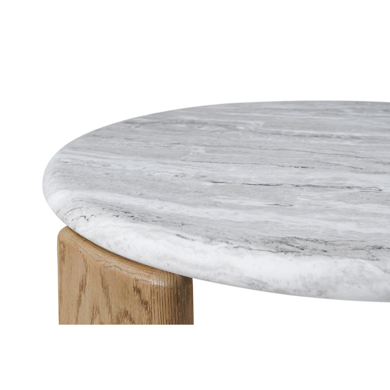 Table basse Aspen, Natural, H 33 po x L 96,5 po x l 96,5 po