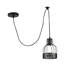 Prestwyck 1 - Light Black Cluster Pendant
