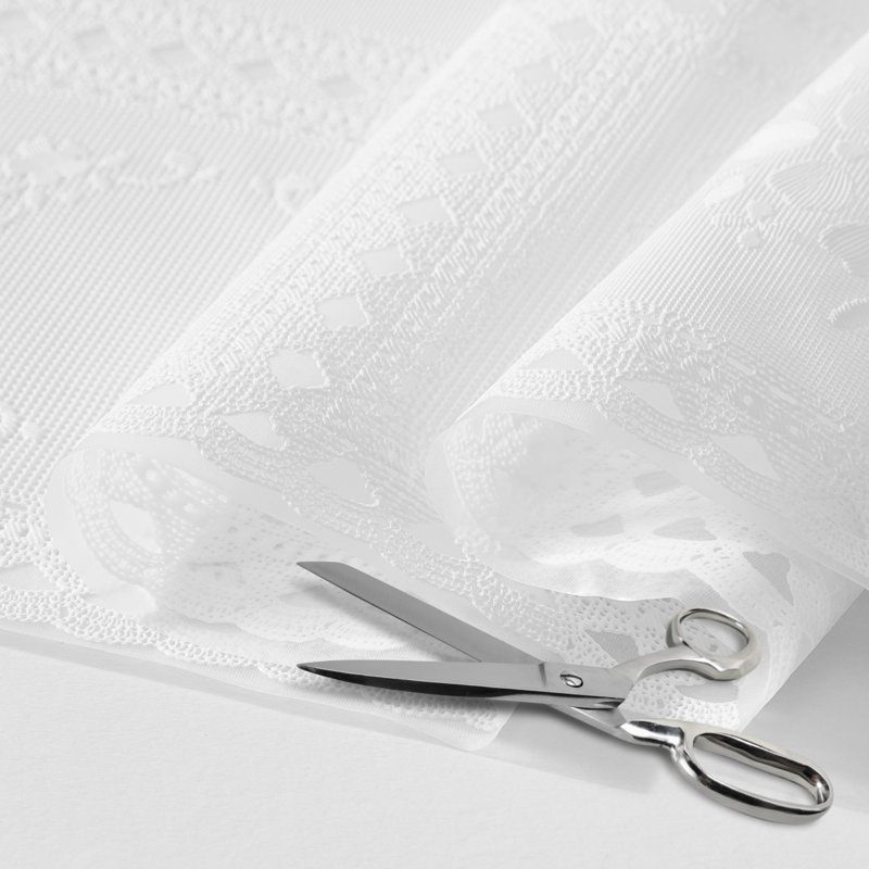 Nappe Crochet, Blanc