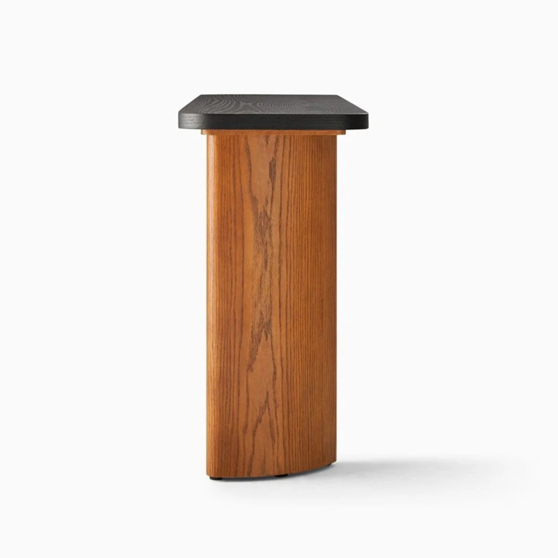 Nordic modern simple console table, 29.5" H x 78.7" W x 15.7" D