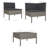 Poul 6 Piece Lounge Chair with Cushions-467693020-467693023