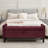 Jeani 45" Wide Velvet Tufted Rectangle Storage Ottoman-933444443