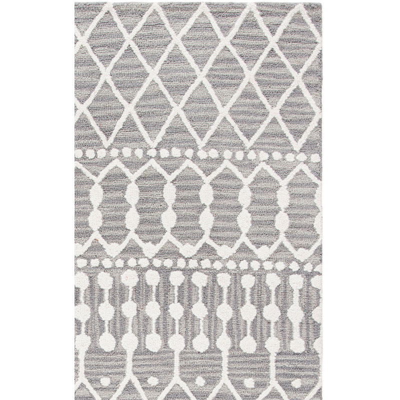 Brylee Hand Tufted Wool Southwestern Rug, Rectangle 3' x 5'