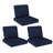 24" X 24" Deep Seat Cushion & Back Pillow With Removable Covers Outdoor-1754638155-1754638159