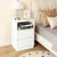 40cm W Manufactured Wood Bedside Table-1384403651