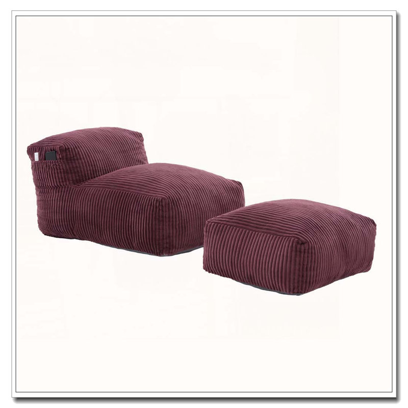 Big Bean Bag Chair, WINE RED