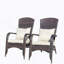 Chaise de patio avec coussins (coussin gris)-1592551544