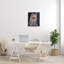 Contemporary Fox Urban Splatter by Jen Seeley - Floater Frame Painting on Canvas-1829631208-1829631215