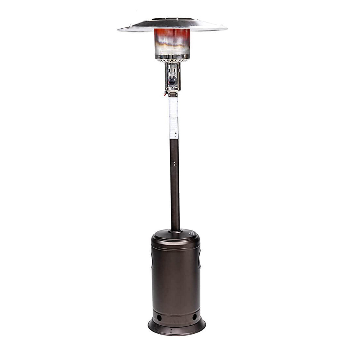 Latitude Run® Outdoor Patio Propane Heater With Portable Wheels 47,000