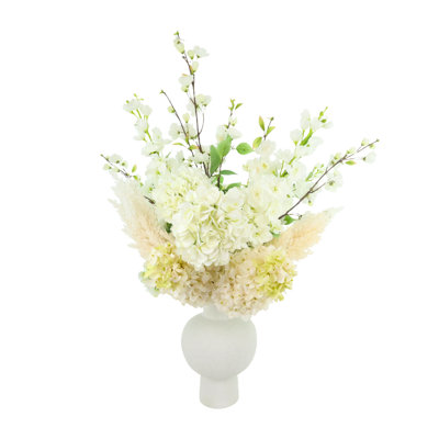 Faux Floral in Vase