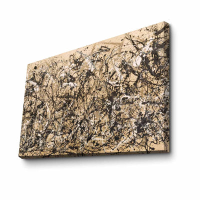 By Jackson Pollock - Wrapped Canvas Painting