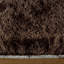 Tapis brun foncé touffeté à la main Ciera-23072380