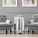 Sibell Mirrored Glass Top  Side Table with Storage
