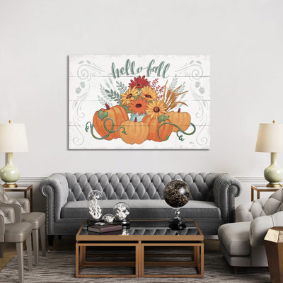 Fall Fun I by Janelle Penner - Wrapped Canvas Print