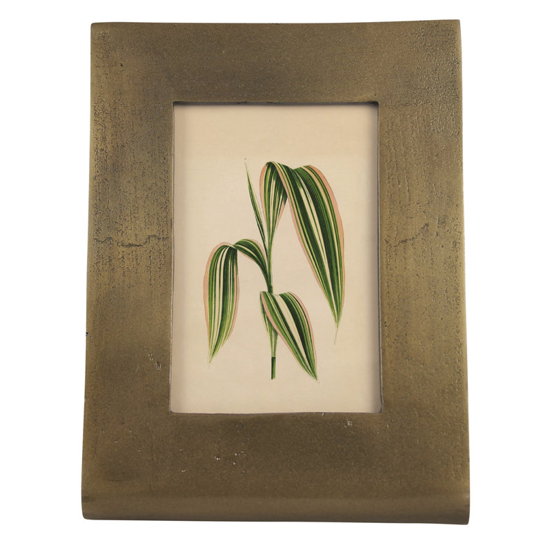 Ridley Picture Frame, Brass - Vertical 4X6