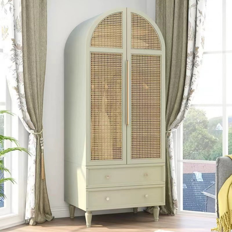 Garde-robe simple et luxueuse American Light, Vert