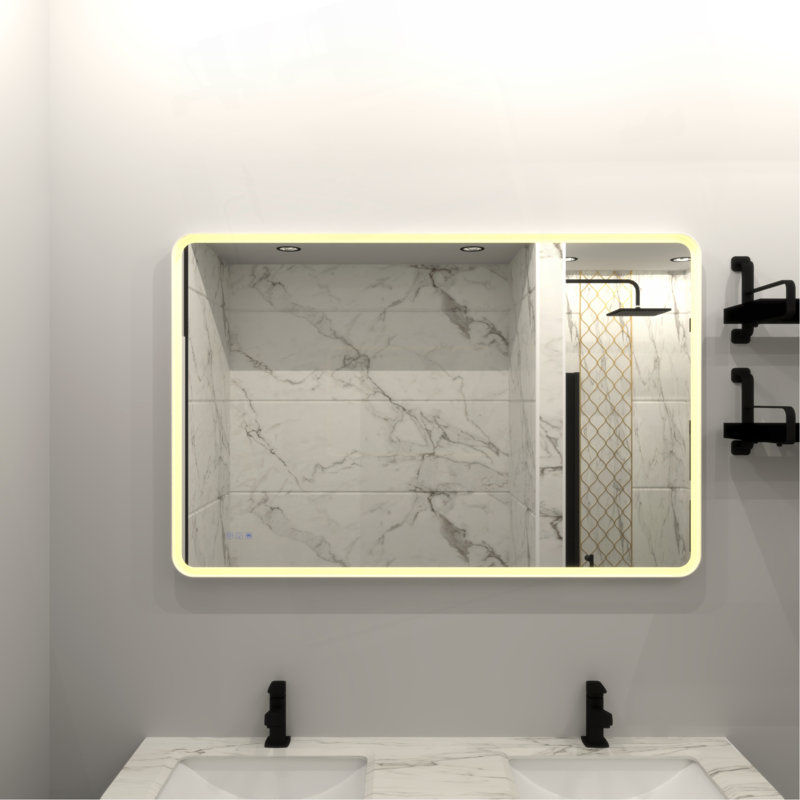 Miroir de salle de bain mural 48 x 36, 36 po x 48 po