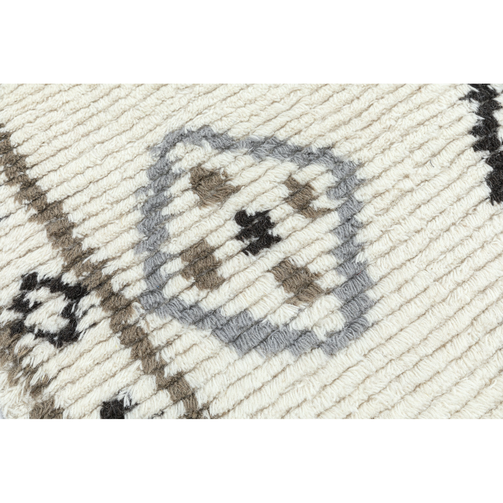 Rivah Hand-Tufted Geometric Rug, Rectangle 3' x 5'