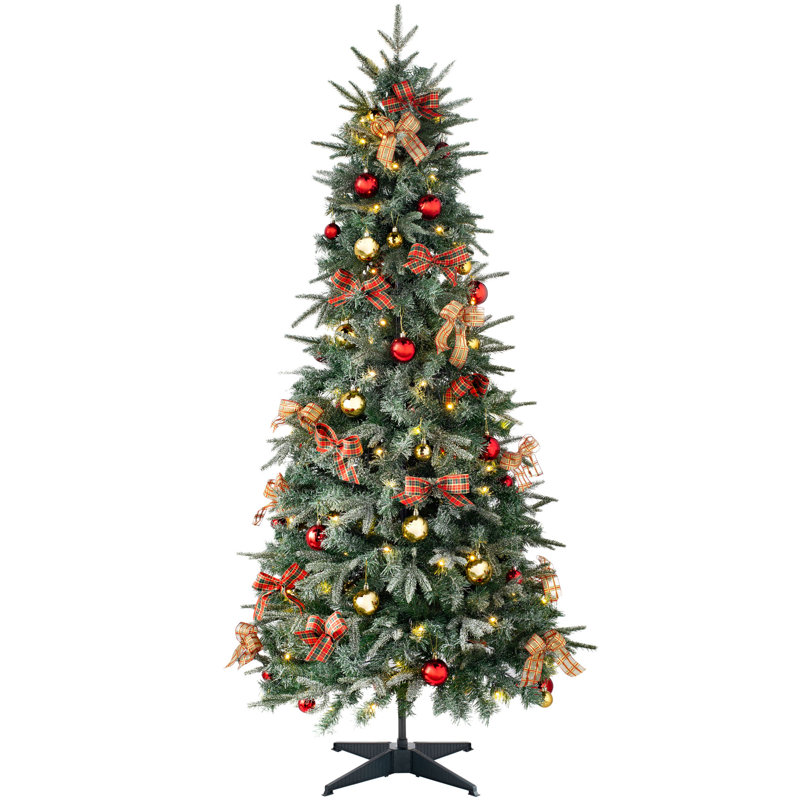 6' H Lighted Artificial Christmas Tree