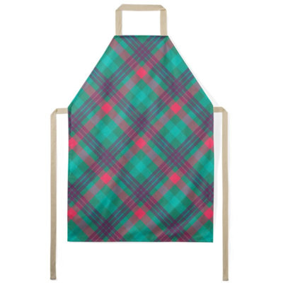 Tartan Bib Apron