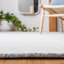 Tapis bleu en laine touffeté à la main Bouldin-303696742