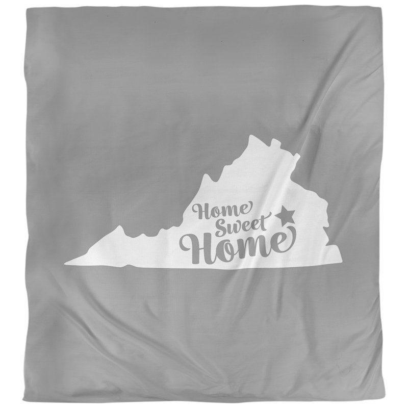 Housse de couette réversible simple et réversible home richmond, Housse de couette pour très grand lit, Gris