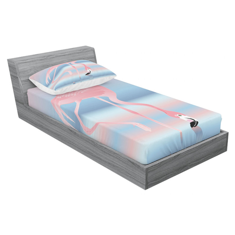 Microfiber Sheet Set, Twin XL Sheet Set with Fitted Sheet