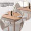 Table de salle à manger et de Mahjong automatique en bois massif pour règles chinoises
