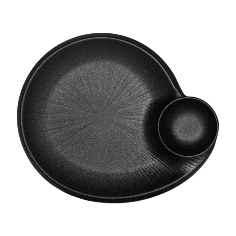 Assiette plate en mélamine 9,5 po Hermosa