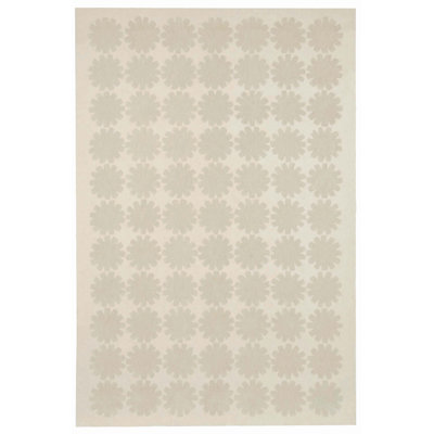 Astronomy Martha Stewart Hand Hooked Cotton Floral Rug