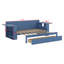 Lit de jour avec bureau amovible, tiroirs de rangement et table d'appoint hydraulique-1336695717-1336695714