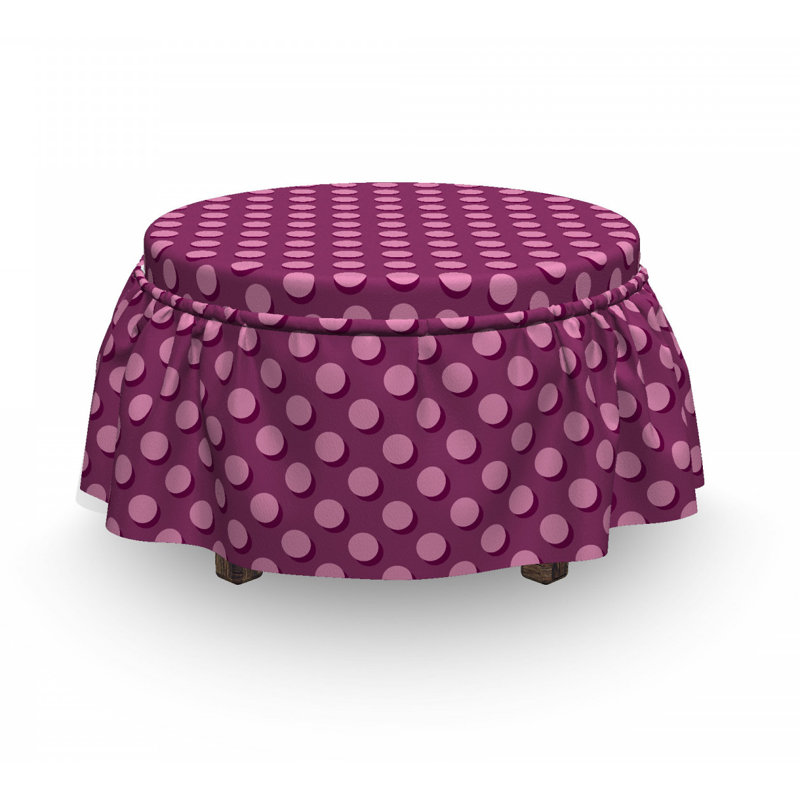 Housse pour de repose-pieds de fond tendance