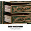 Commodes et commodes rectangulaires en bois manufacturé vert