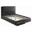 Lit plateforme tapissier avec rangement Senada-29210060