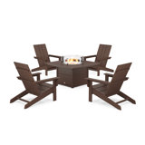 POLYWOOD by AllModern 5 Piece Multiple Chairs Seating Group