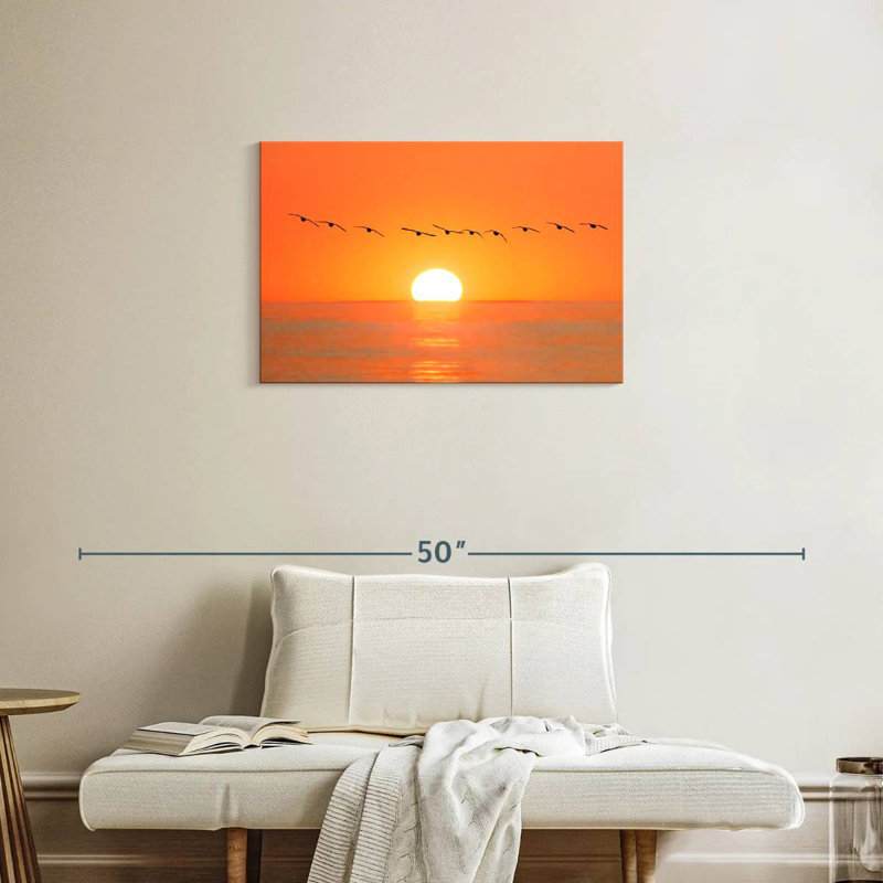 Kerrick s'envole au soleil, H 20 po x l 30 po