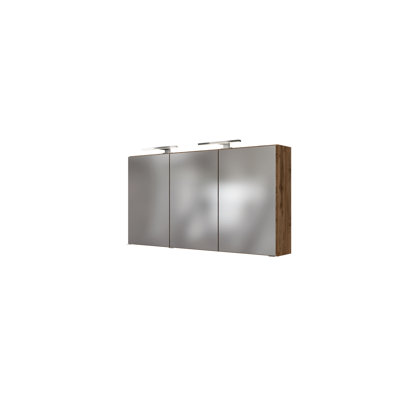 120 cm x 66 cm Spiegelschrank Meldrum