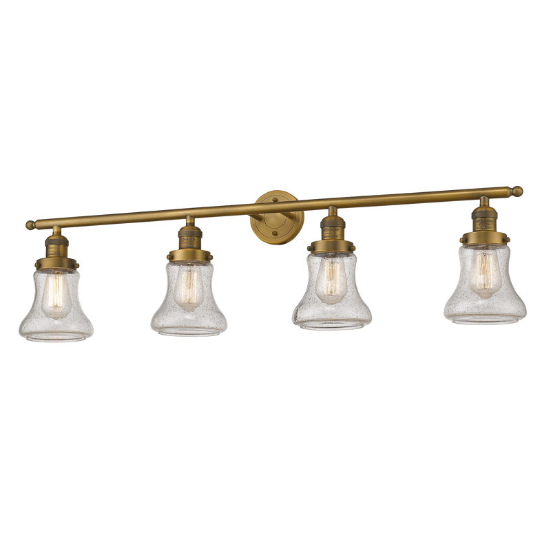 Reyhani 4 - Light Dimmable Vanity Light, Brushed Brass, Seedy
