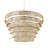 Light Brown Six Tier Hanging Chandelier