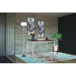 Bureau de travail avec plateau et cadre durables Martha