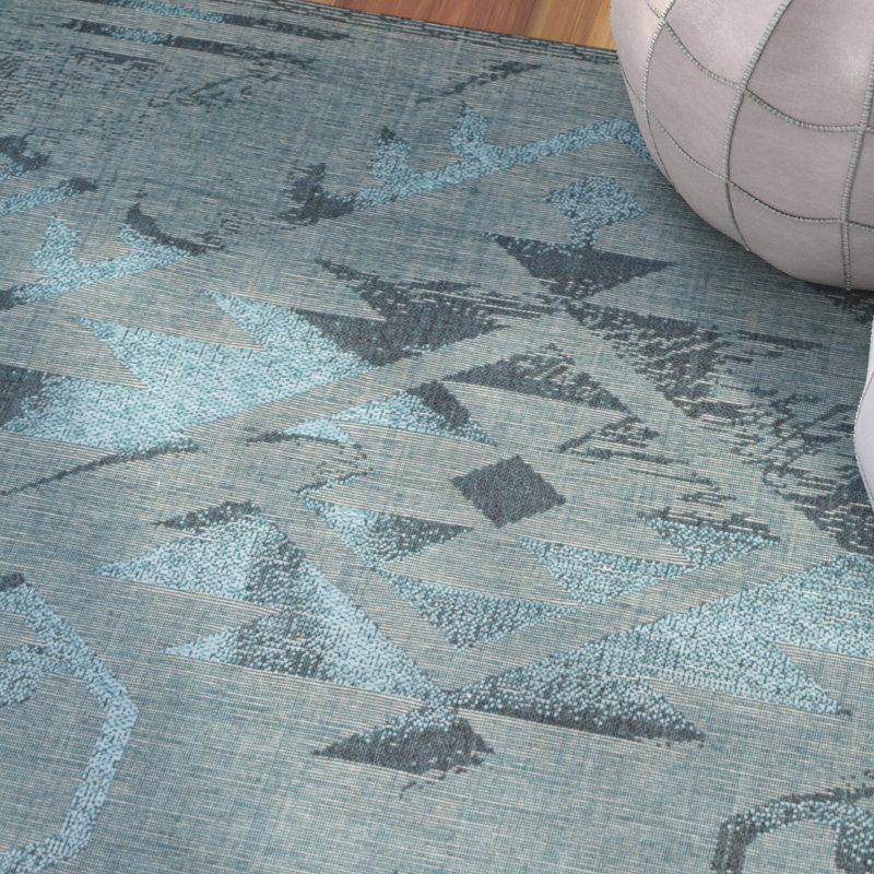Ulla Performance Southwestern Rug, Rectangle 5' x 8'