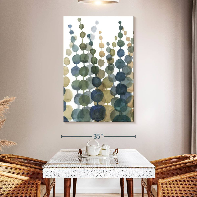 Avery Pompom Botanical II, 51" H x 34" W