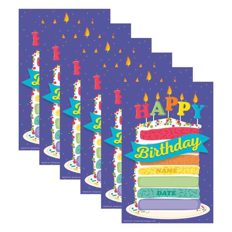 Anniversaire de reconnaissance du certificat d'anniversaire
