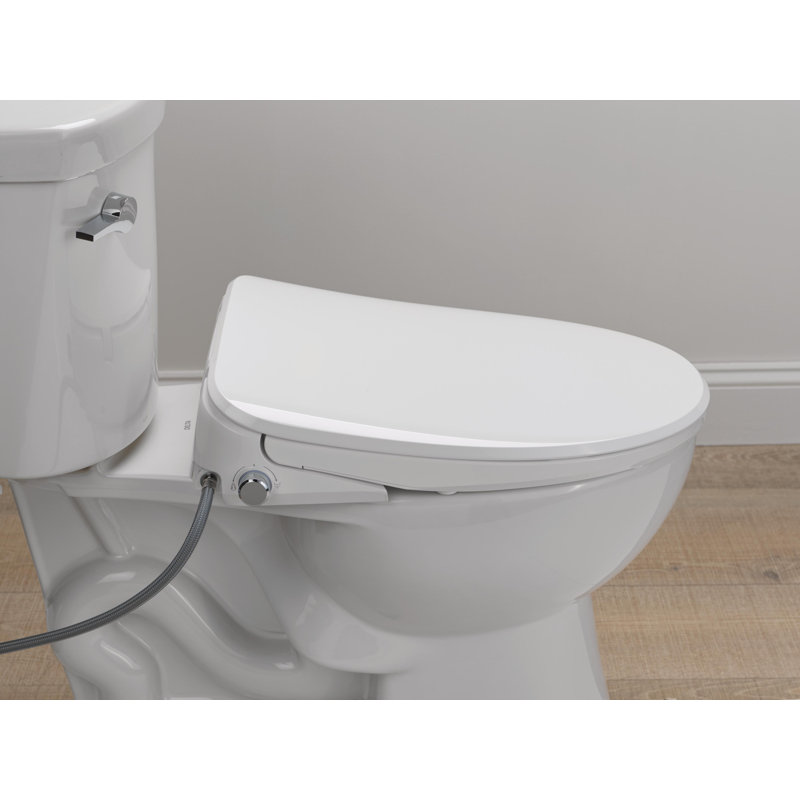 Refresh Elongated Electric Bidet Toilet Seat, Premium