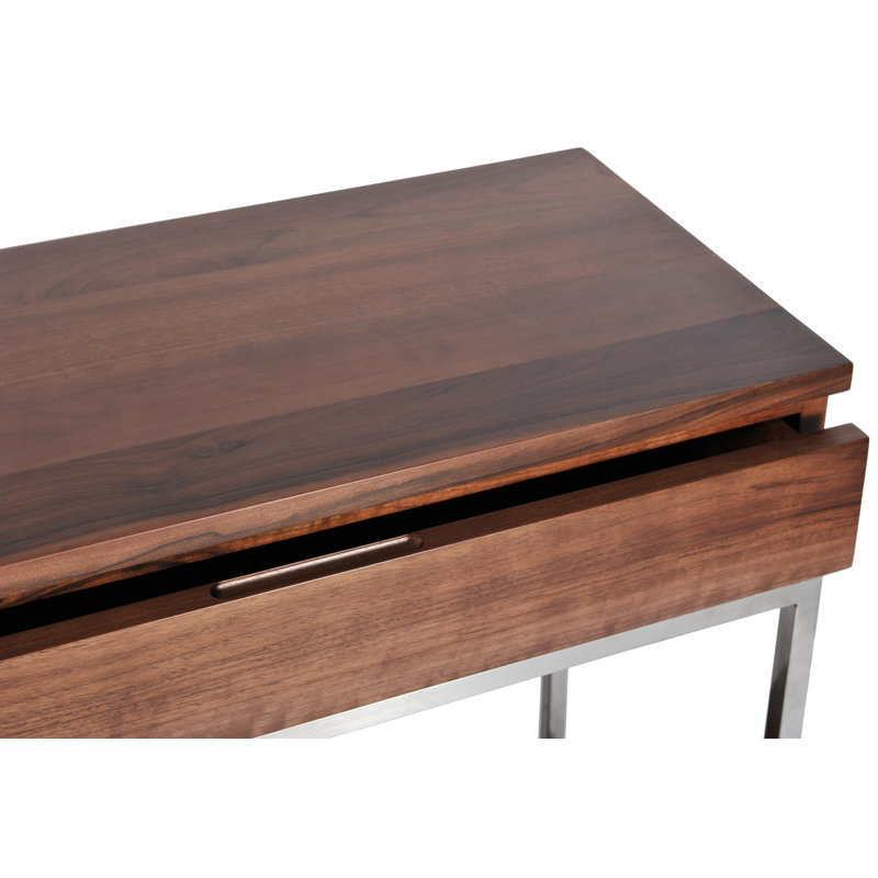 Console 56 po Bingaman, Noyer classique