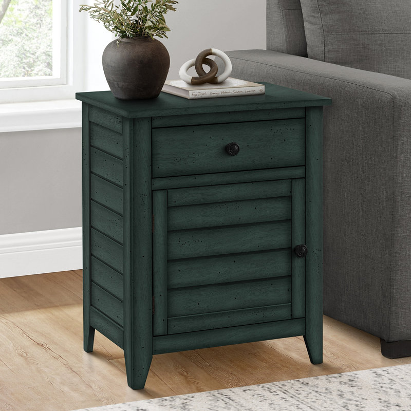 Table de bout avec table de bout et table de bout avec rangement, Bleu