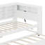 Lit de jour en bois avec lit gigogne, lit de jour avec tablette de rangement et ports de chargement USB-200547835-200547834