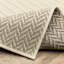 Tapis intérieur / extérieur beige / ivoire à rayures linéaires moderne Tavraj-945654377-945654379