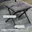 Fauteuil Lazy, fauteuil d'appoint rembourré en tissu avec poches latérales-1330097930